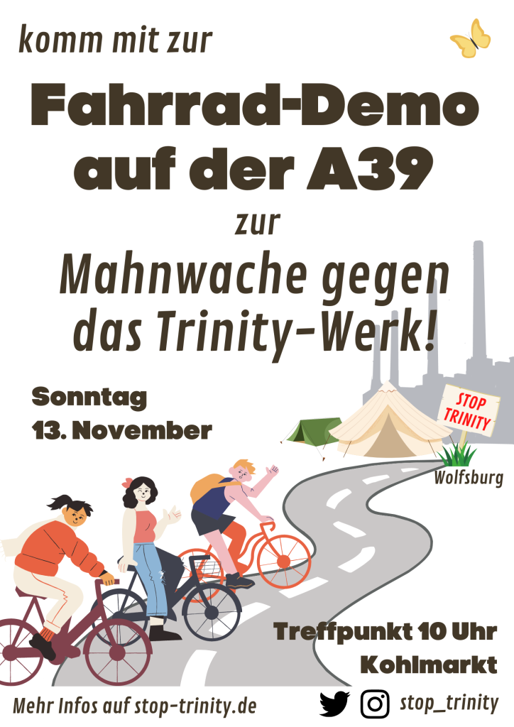 20221113 stoptrinity fahrrademo
