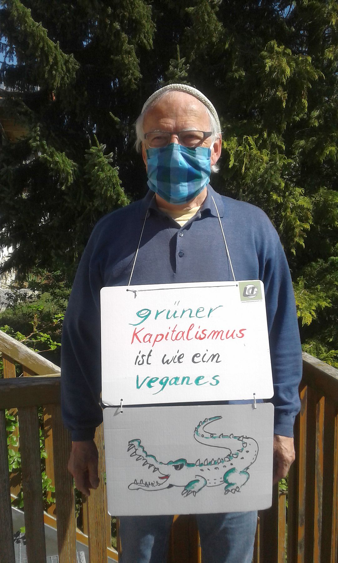 Gruener Kapitalismus ist wie ein veganes Krokodil
