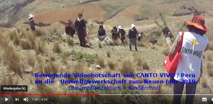 CANTO VIVO Videobotschaft an UG zum neuen Jahr2019