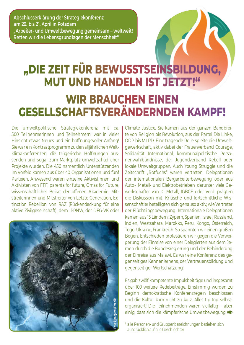 Strategiekonferenz Abschlusserklaerung zur Bekanntmachung per E Mail 1