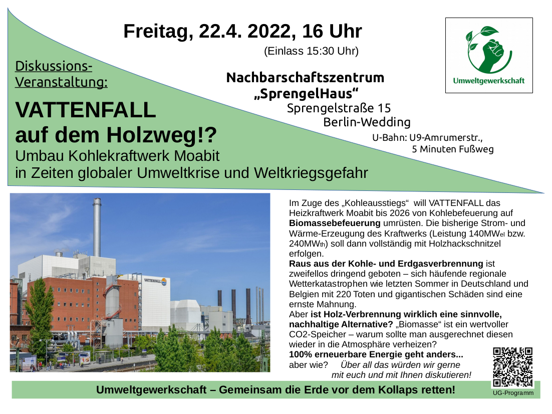 UG Veranstaltungs Flyer BEISPIEL