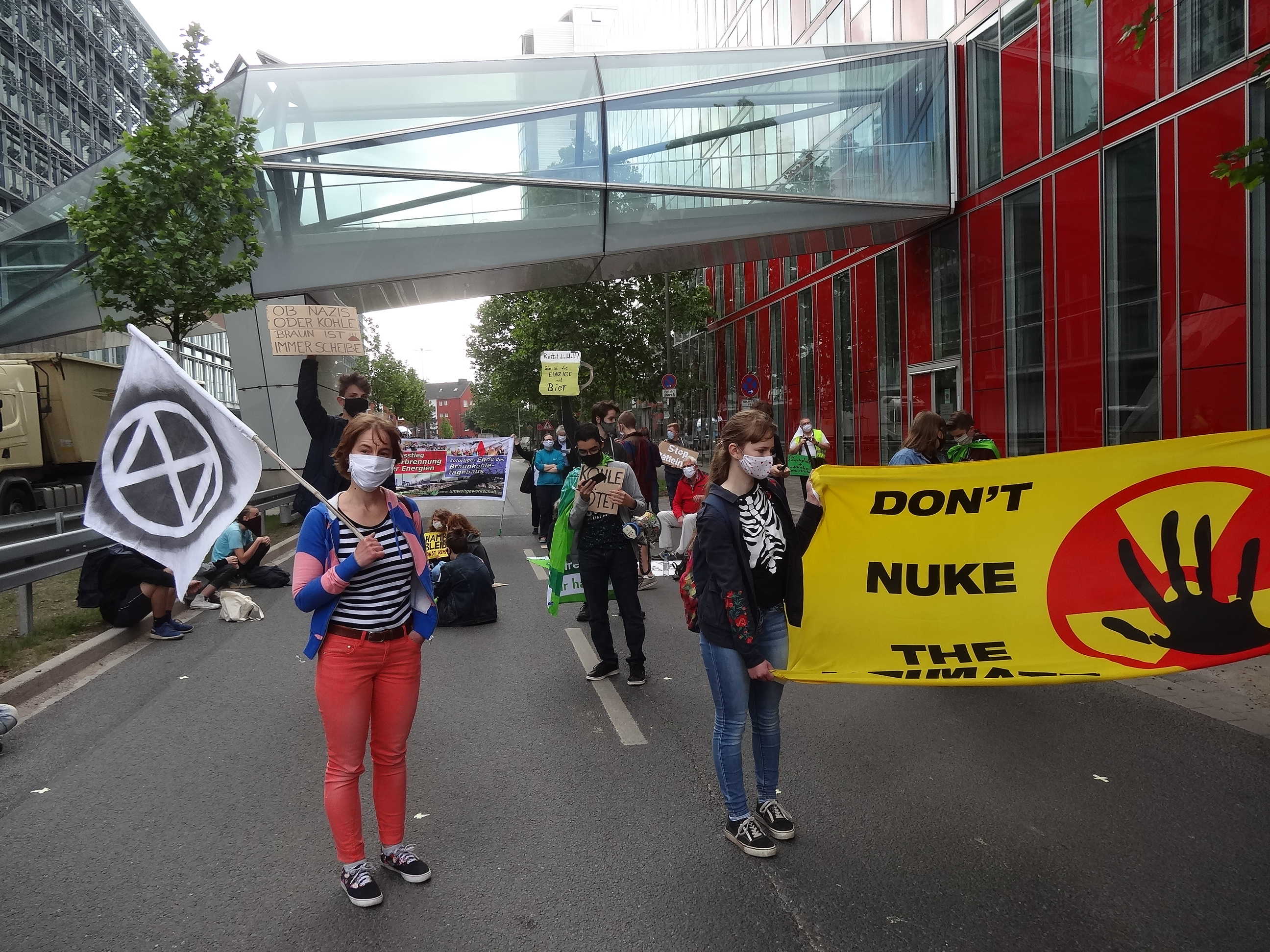 UNIPER HV Protest 20.5.2020 gegen Datteln4 Düdorf09 klein