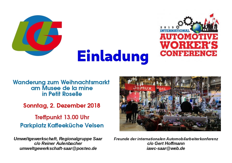 Wanderung Weihnachtsmarkt