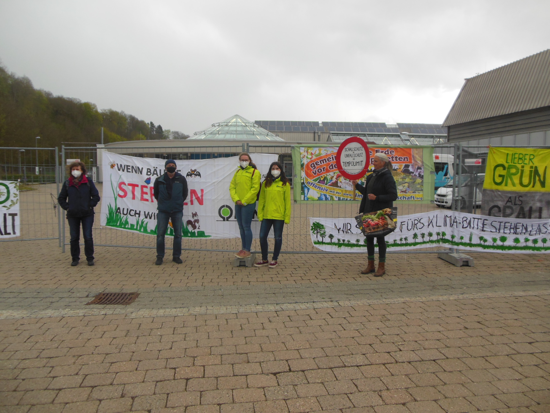 Protest Messehallen 5.5.21